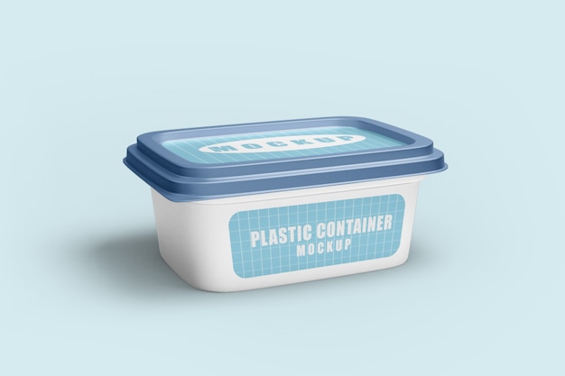 PSD sluit omhoog op het model van de plastic voedselcontainer