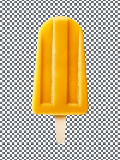 Smaczny Popsicle Z Mango Na Przezroczystym Tle