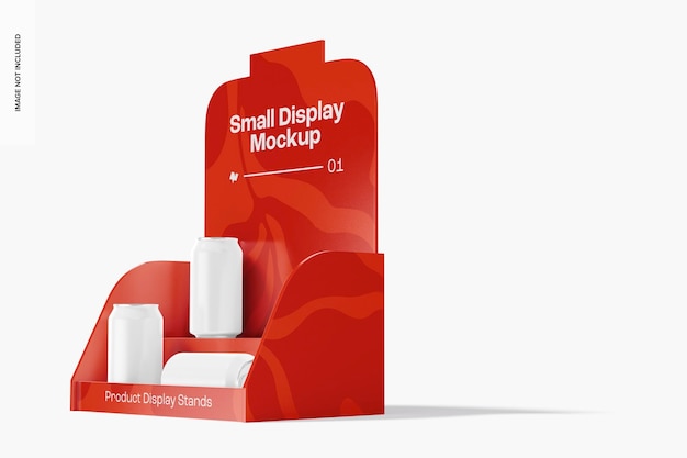 Piccolo display mockup, vista a destra