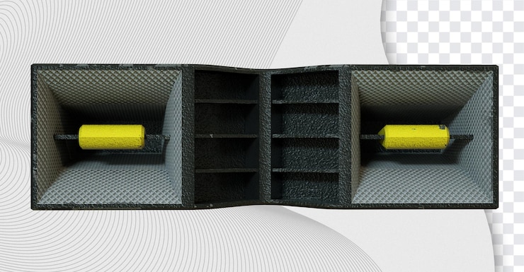 PSD small sound system speaker front view