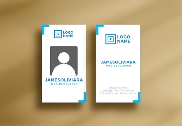 A Smart Business Card Mockup