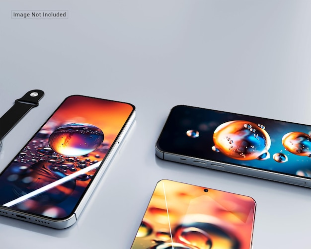 PSD smart devices mockup