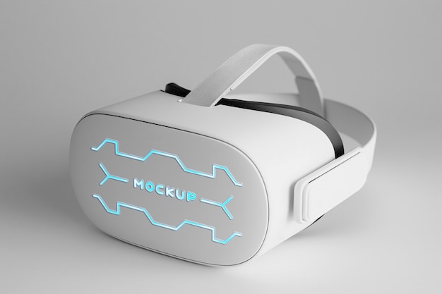 Smart glasses in studio mockup