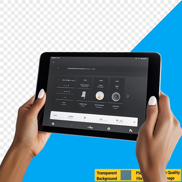 PSD smart home control tablet interface