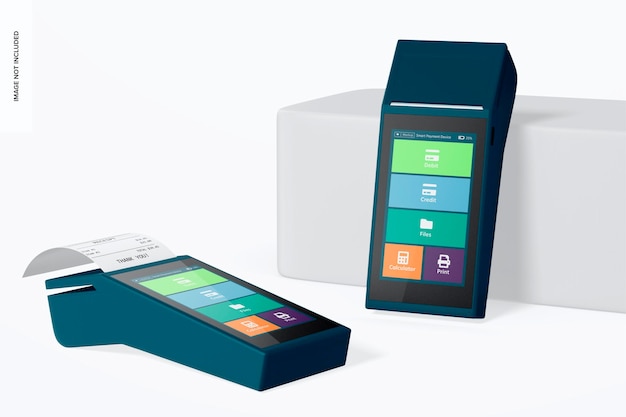 Smart Payment Devices Mockup