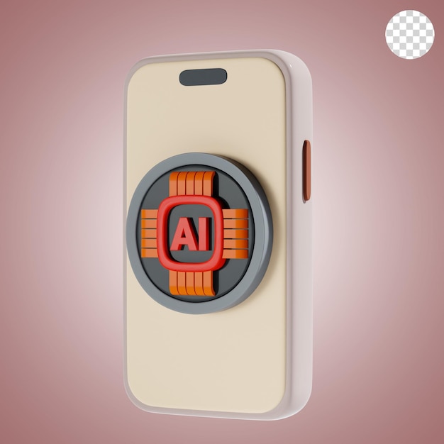 スマートフォン 3D アイコン