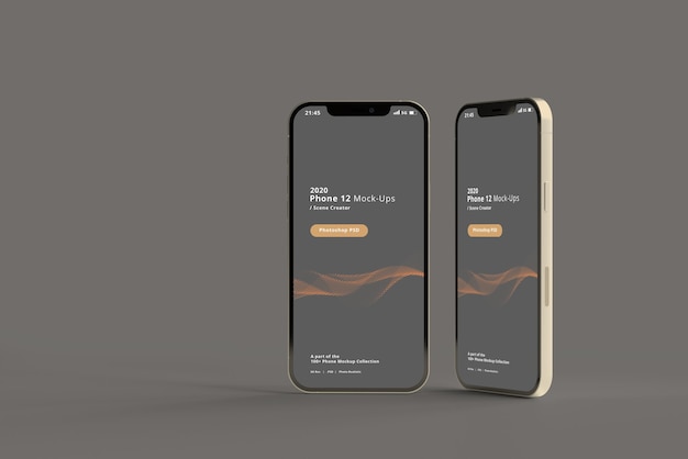 Mockup di smartphone