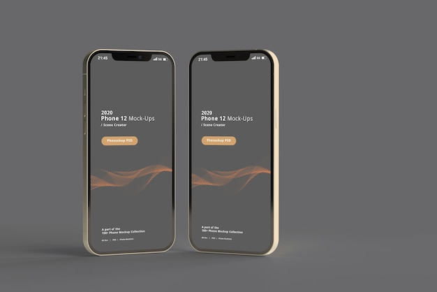 Mockup di smartphone