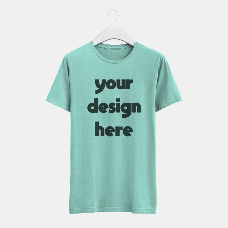 Smart t-shirt  editable Mockup