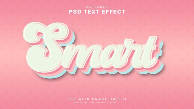 Smart text effect