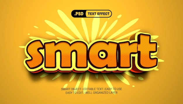 Smart text effect