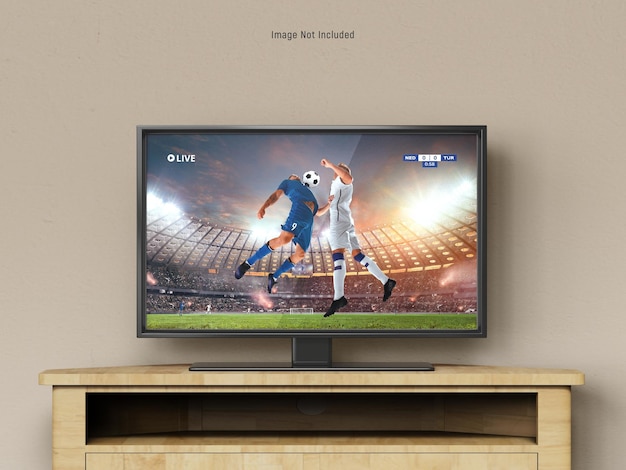 Smart TV Display Mockup