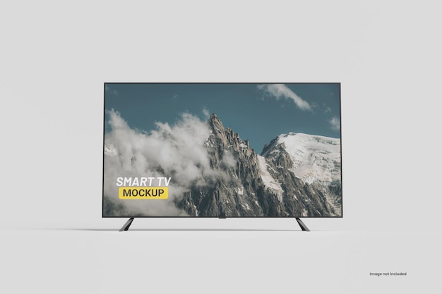 PSD smart tv mockup