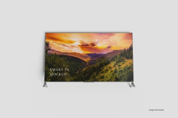 PSD smart tv mockup