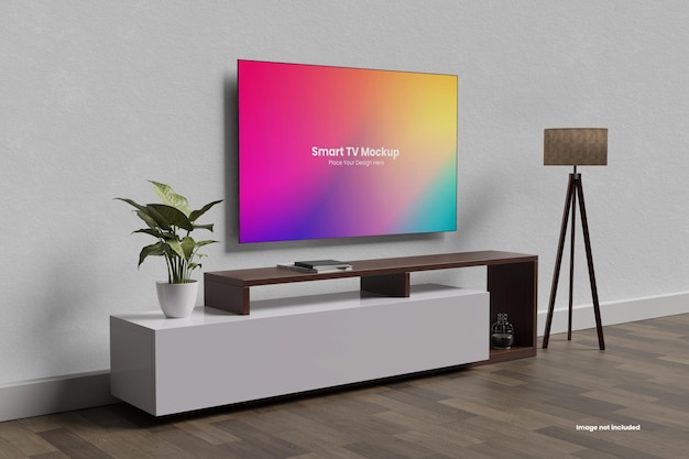 PSD smart tv mockup