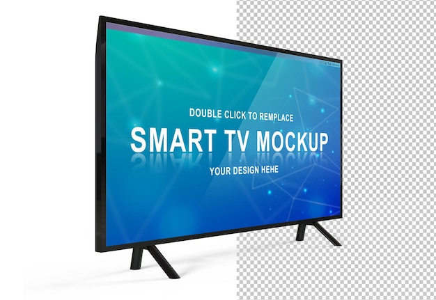 PSD smart tv mockup