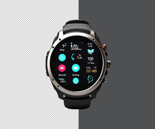 PSD smart watch 3d render designs