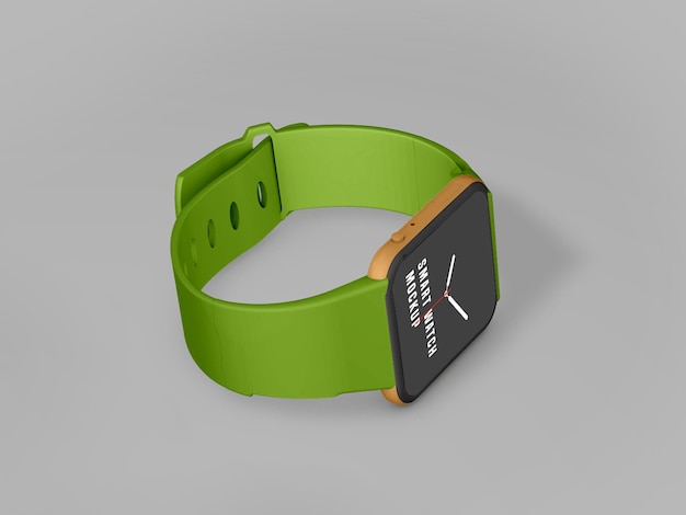 PSD smart watch mockup design psd