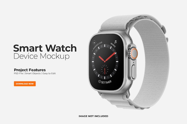 Smart watch Mockup PSD