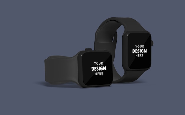 PSD smart watch mockup