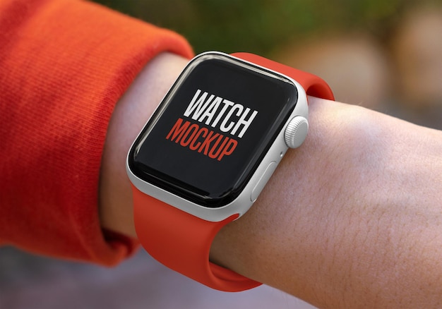 Smart watch mockup