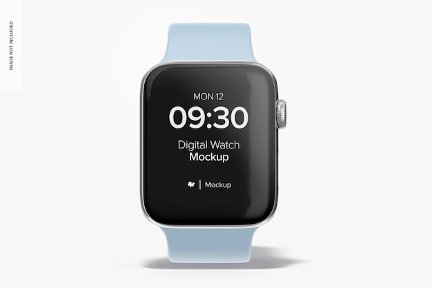 Smart watch series 6 mockup front view