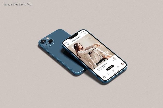 PSD smartphone 13 mockup