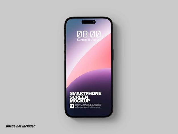 PSD mockup dello schermo dello smartphone 14