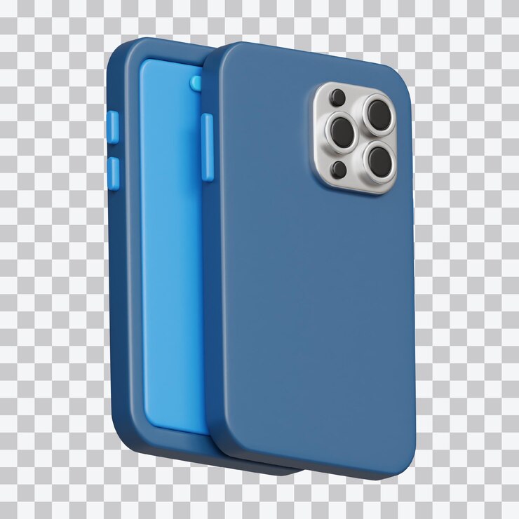 PSD иллюстрация смартфона 3d