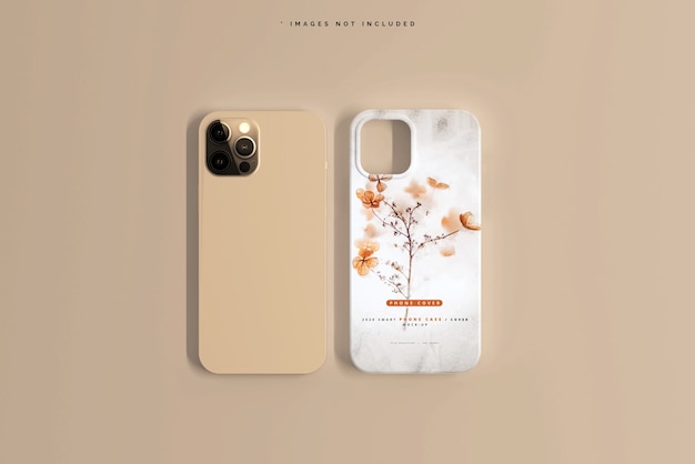 Cover per smartphone o mockup di custodia