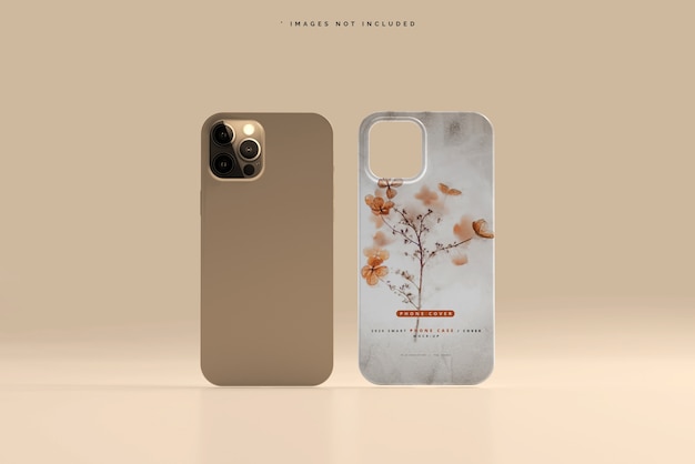 Cover per smartphone o mockup di custodia