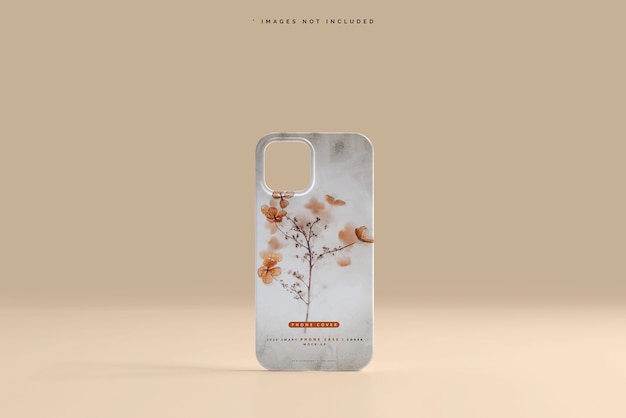 Cover per smartphone o mockup di custodia