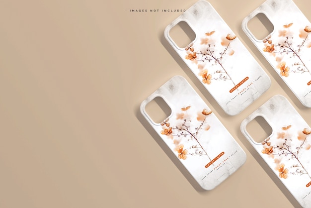 Cover per smartphone o mockup di custodia