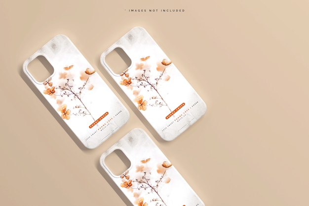 Cover per smartphone o mockup di custodia