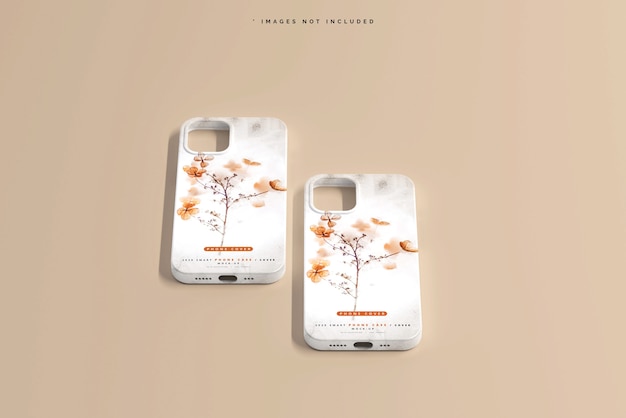 Cover per smartphone o mockup di custodia