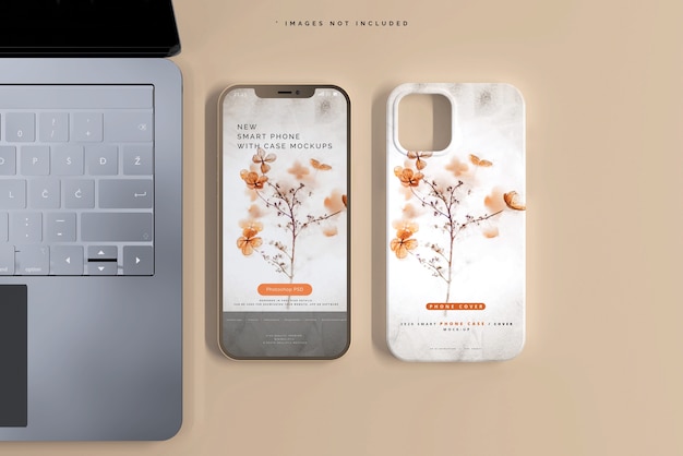 Smartphone cover or case mockup