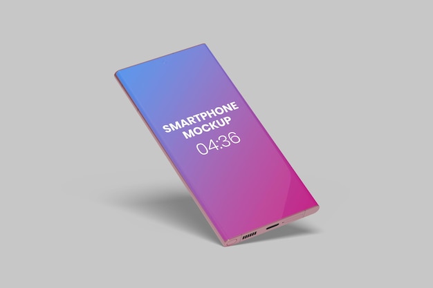 smartphone device mockup