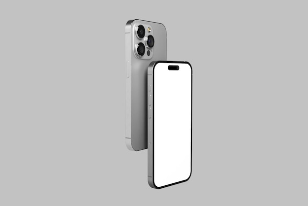 Smartphone display mockup