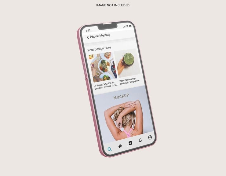 Smartphone Gadget Mockup
