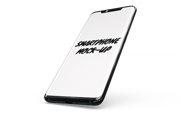 Смартфон Макет Изолированные