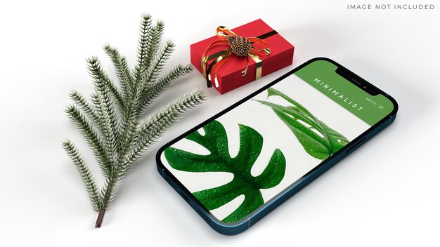 smartphone mockup for branding identity global business