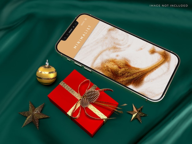 smartphone mockup for branding identity global business