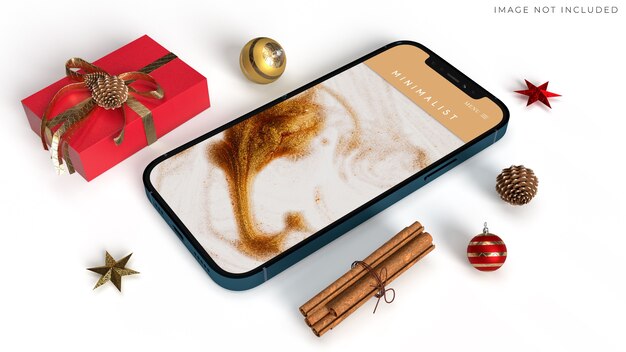 smartphone mockup for branding identity global business