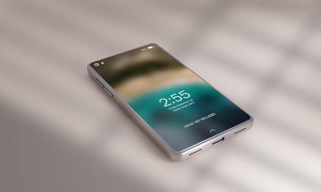 PSD smartphone mockup design