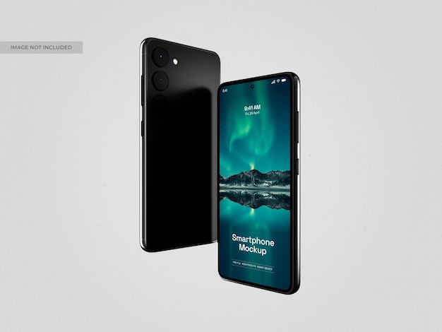 PSD Мокап смартфона galaxy s23