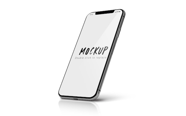Smartphone-mockup geïsoleerd Psd
