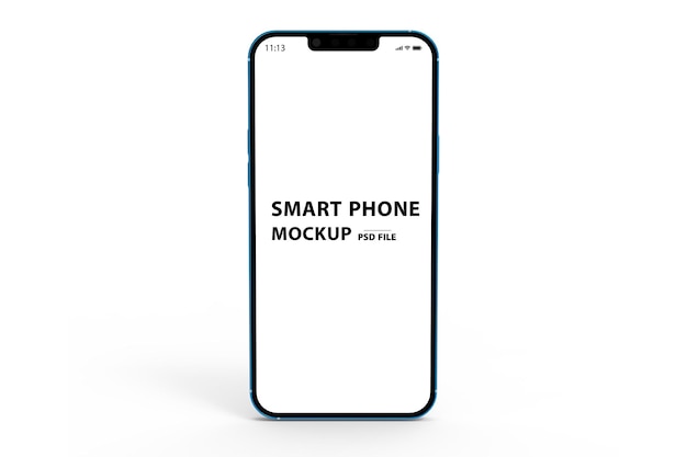 Smartphone-mockup geïsoleerd psd