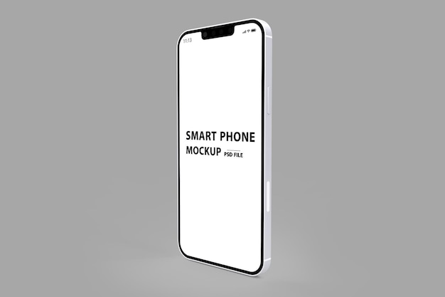 Smartphone-mockup geïsoleerd psd