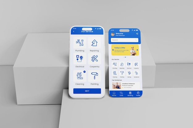 Smartphone-mockup i ler