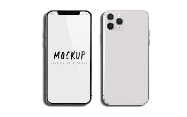 Smartphone mockup isolated psd